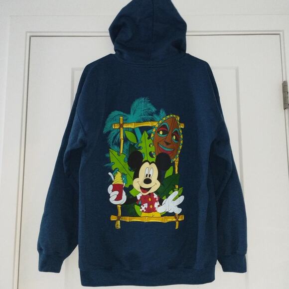 D23 Expo x Disneyland Hotel - Mickey Mouse & Dole Whip Zip-Up Hoodie - LARGE (L) - Picture 8 of 8